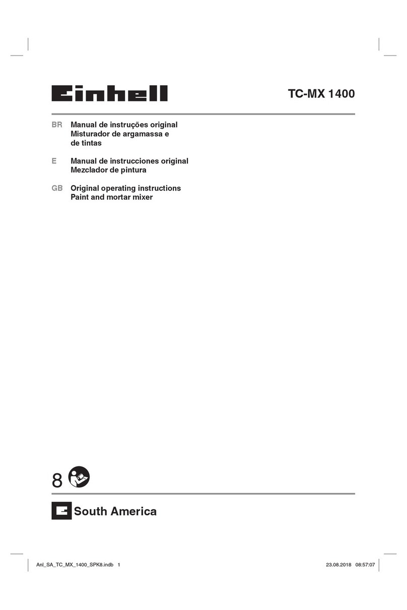 EINHELL TC-MX 1400 User manual