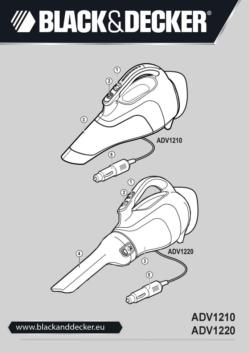 Black & Decker ADV1210 User manual