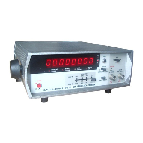 Racal Instruments 9916 Workshop manual