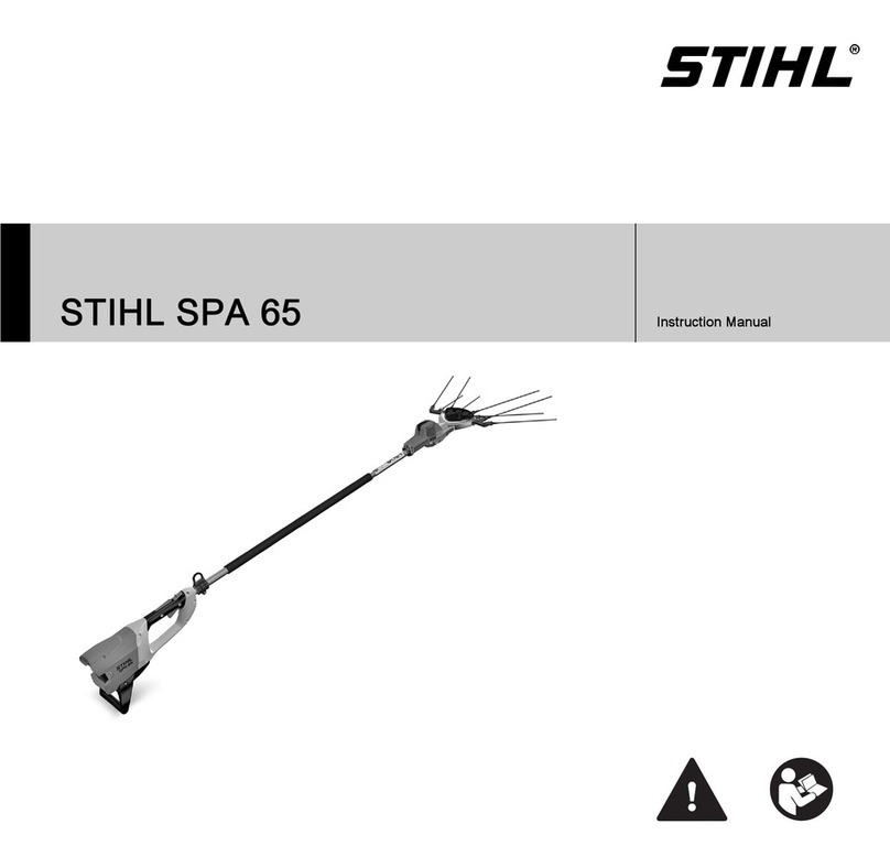 Stihl SPA 65 instruction manual