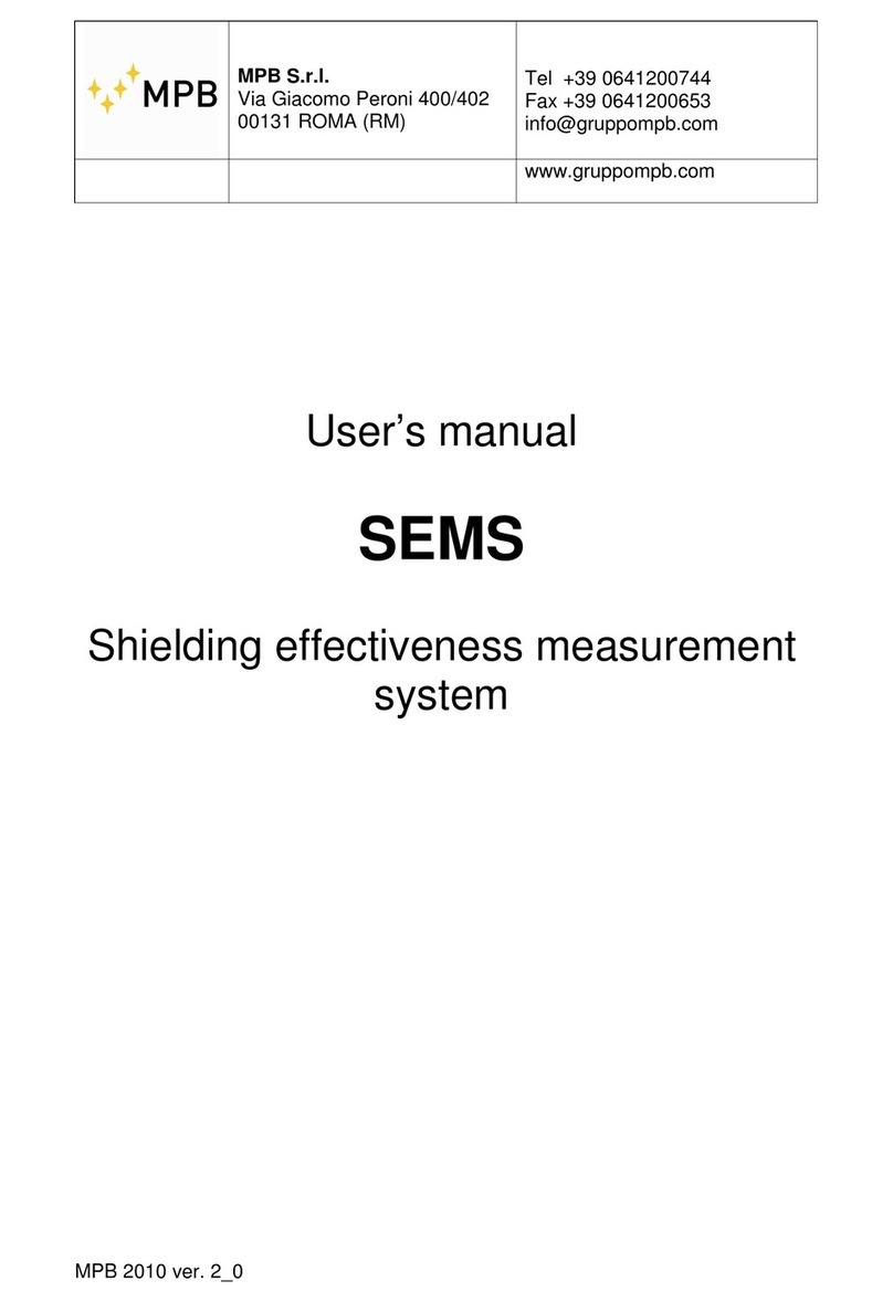 MPB SEMS user manual