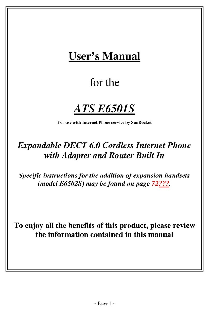 ATS E6501S User manual
