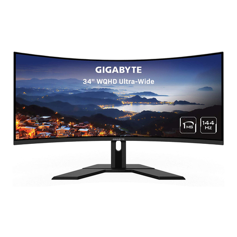Gigabyte G34WQC User manual