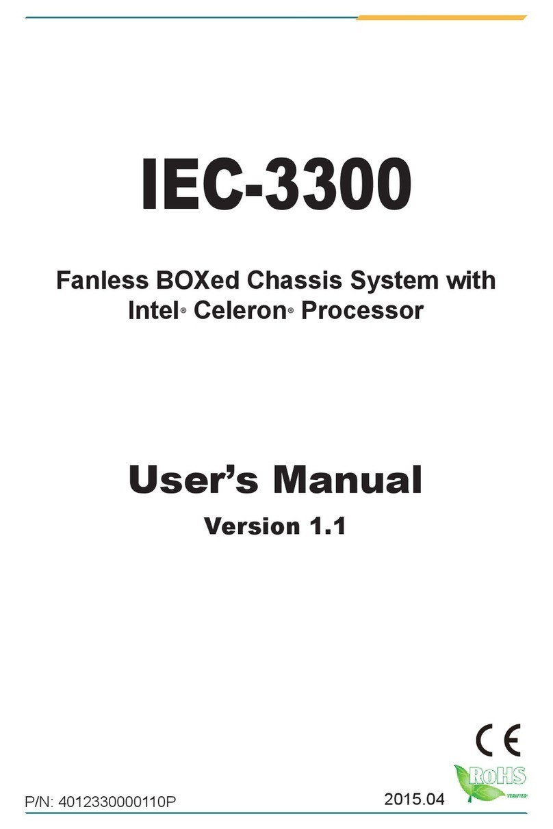 Arbor Technology IEC-3300 User manual