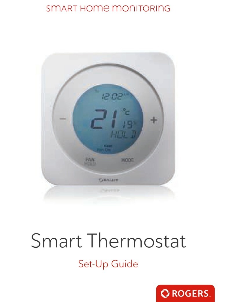 Salus Rogers Smart Thermostat 7 Series Setup guide