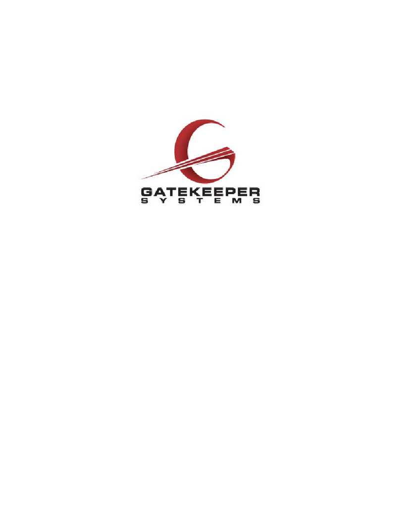 Gatekeeper Systems K-9800 CartKey2 user manual