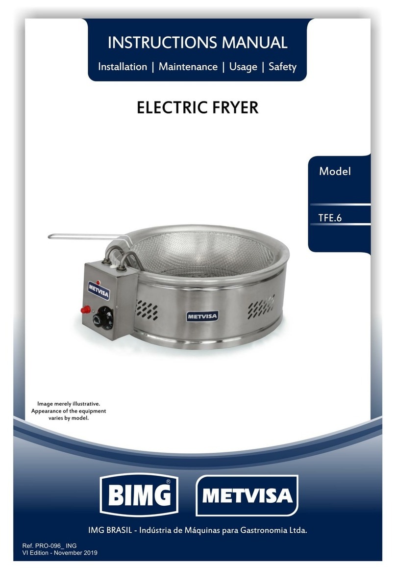 BIMG Metvisa TFE 6 Series instruction manual