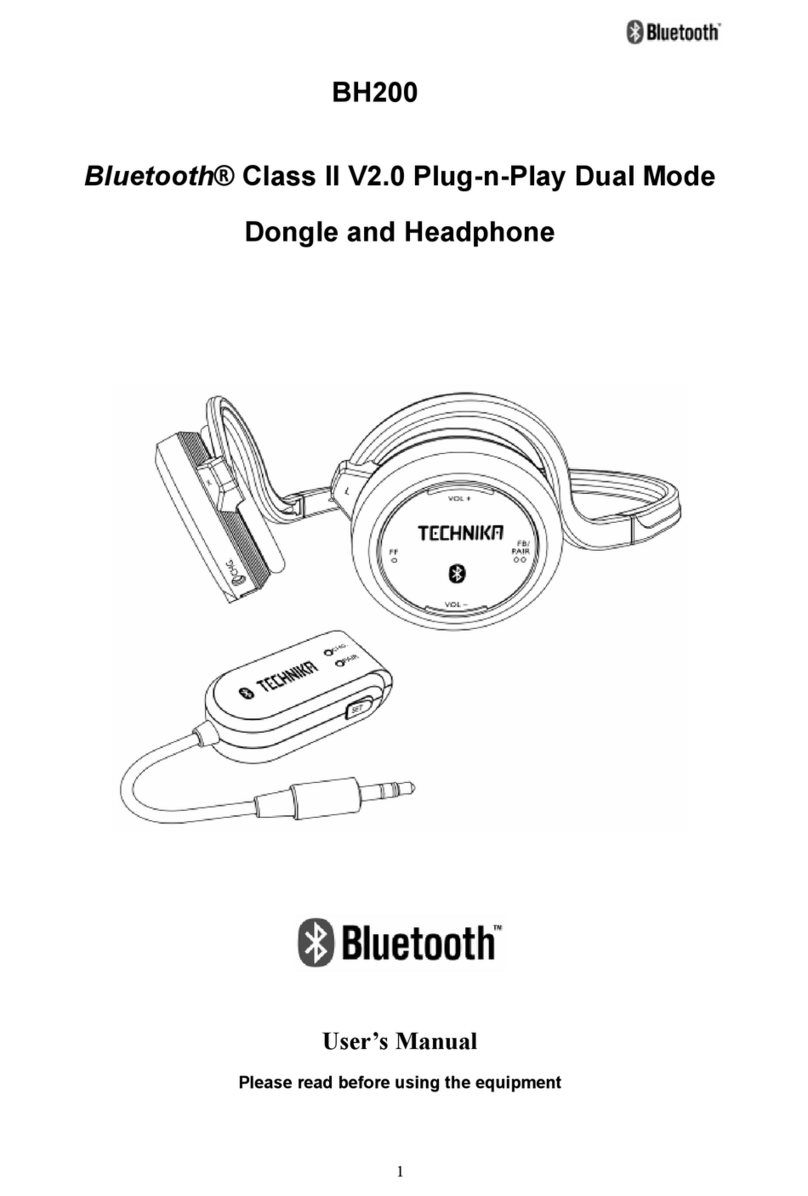 Technika BH200 user manual