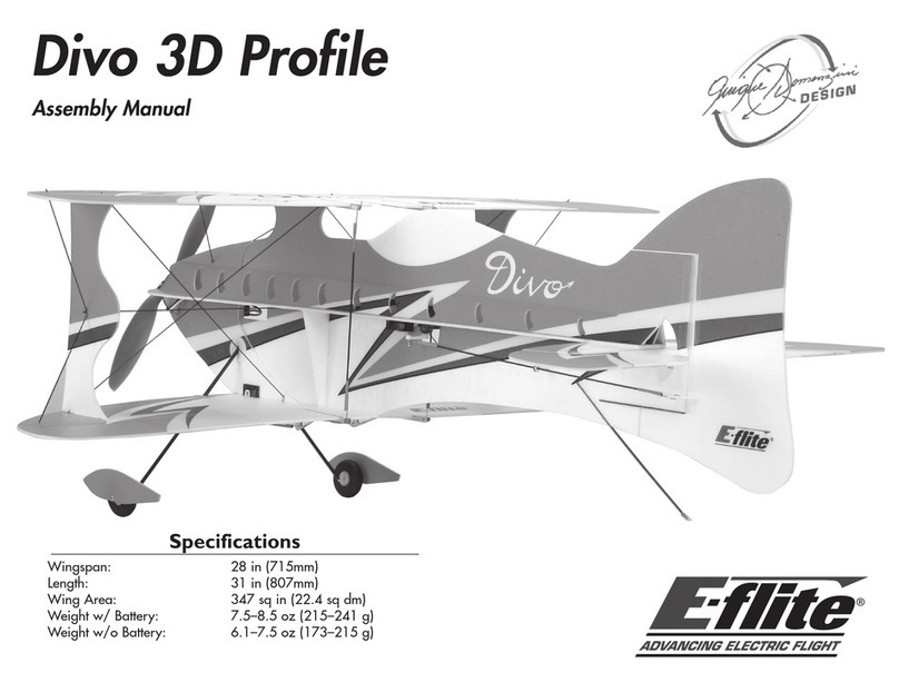 Horizon Hobby E-flite Divo 3D Profile Assembly manual Horizon Hobby E-flite Divo 3D Profile Assembly manual