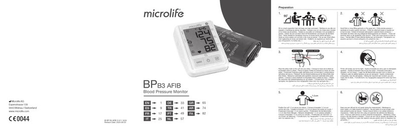 Microlife BPB3 AFIB User manual
