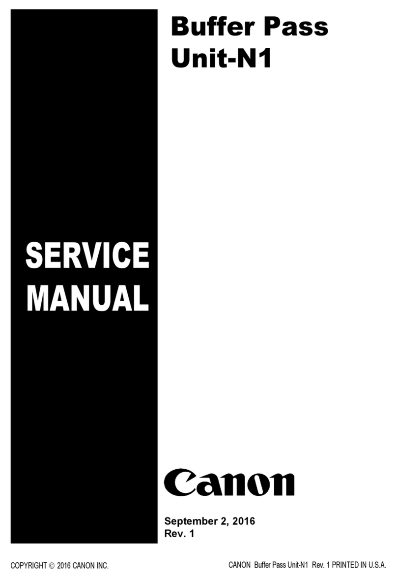 Canon Buffer Pass Unit-N1 Service manual