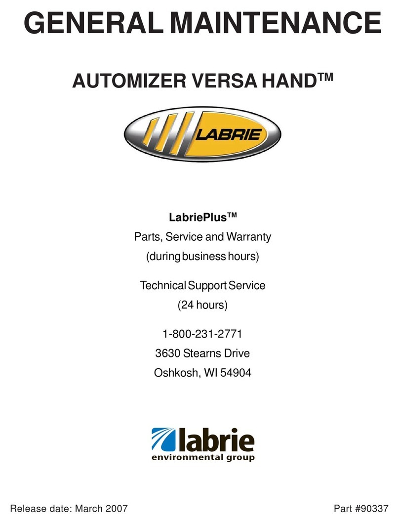 Labrie Automizer Versa Hand General Maintenance