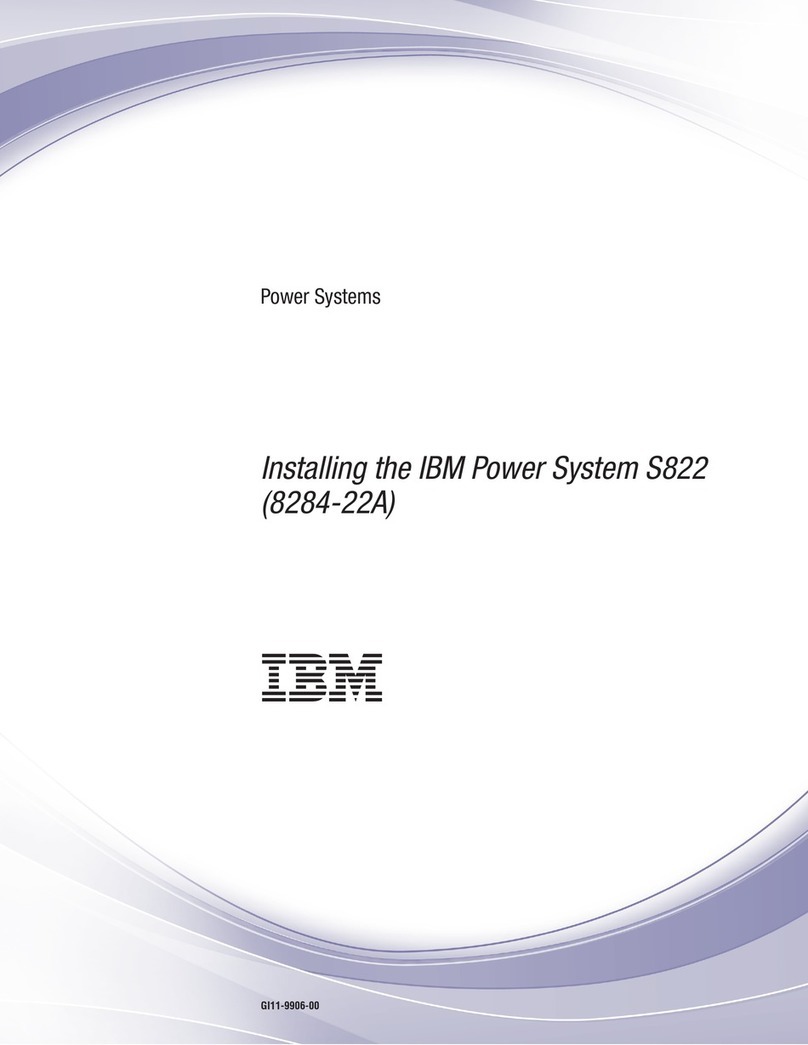 IBM Power System S822 Instruction Manual