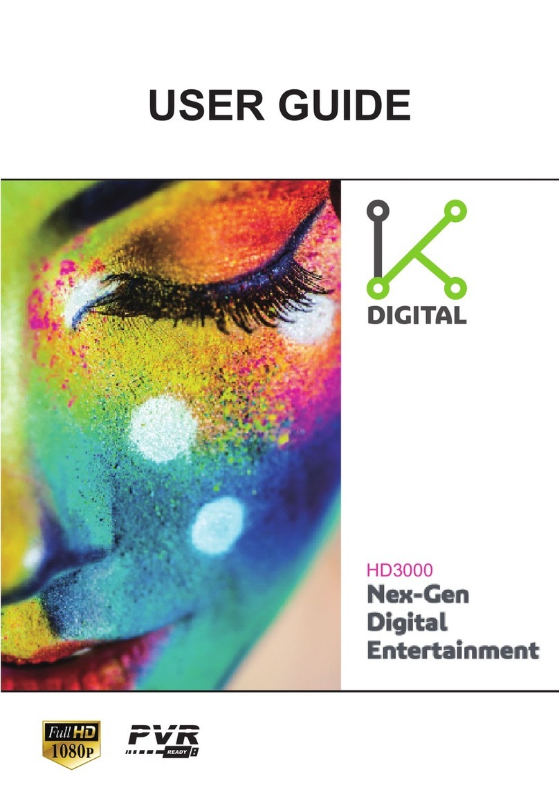 VK Digital HD3000 User manual