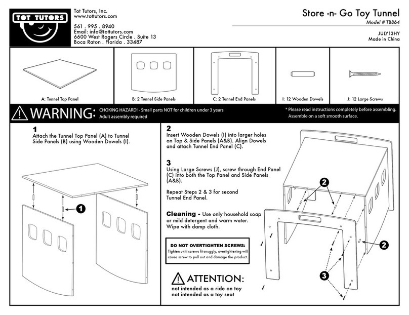Tot Tutors Store-n-Go TB864 manual