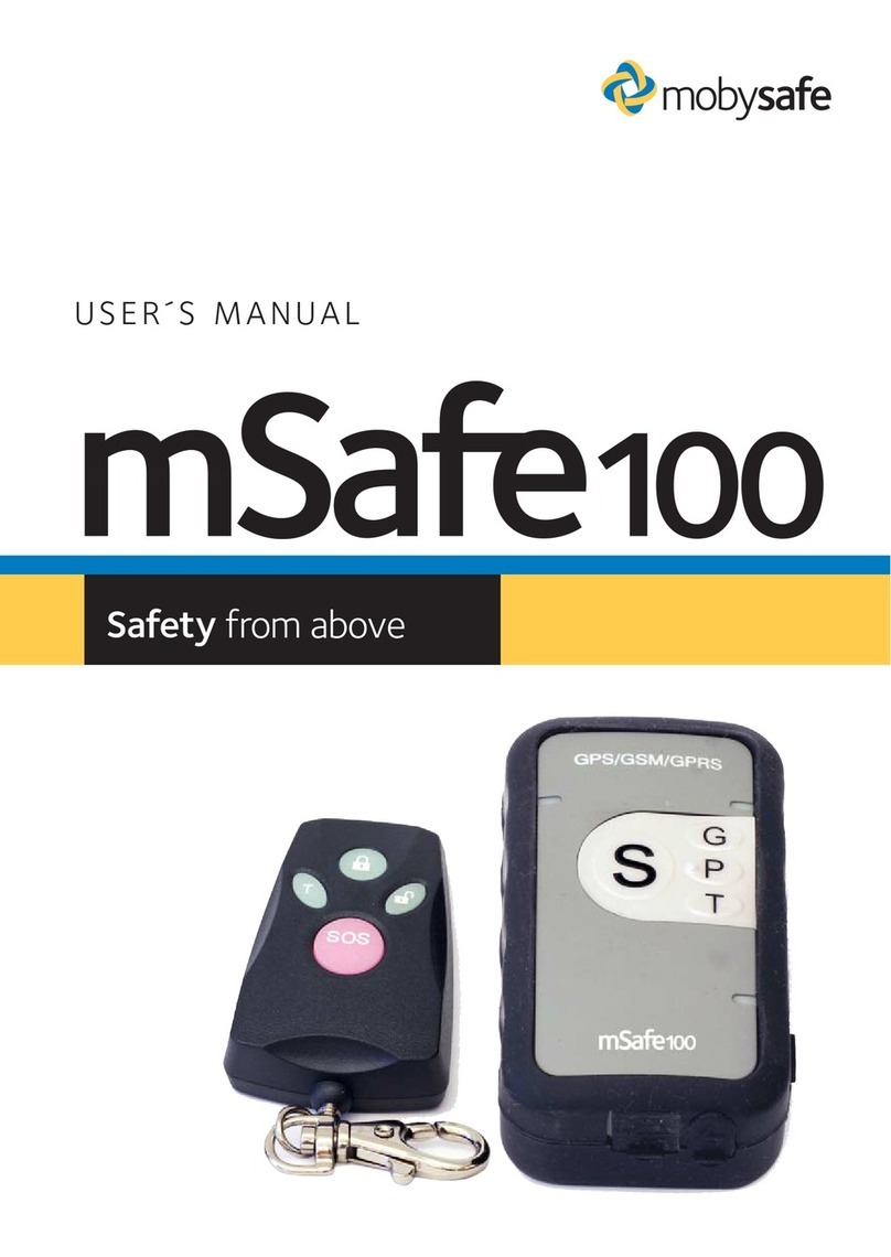 MobySafe mSafe 100 user manual