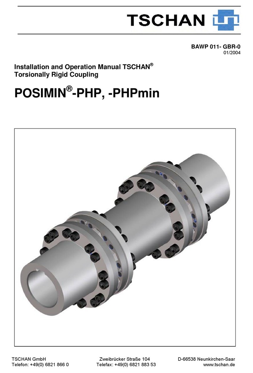 TSCHAN POSIMIN-PHP Installation and operation manual