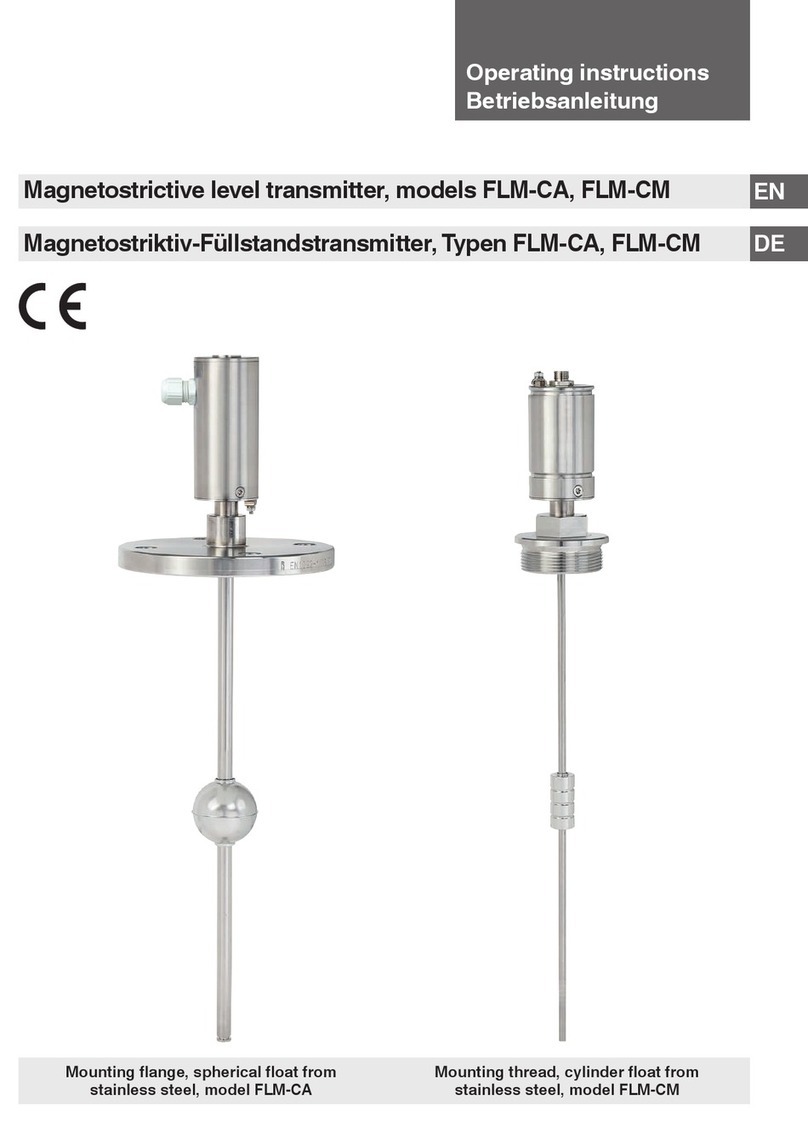 WIKA FLM-CA operating instructions