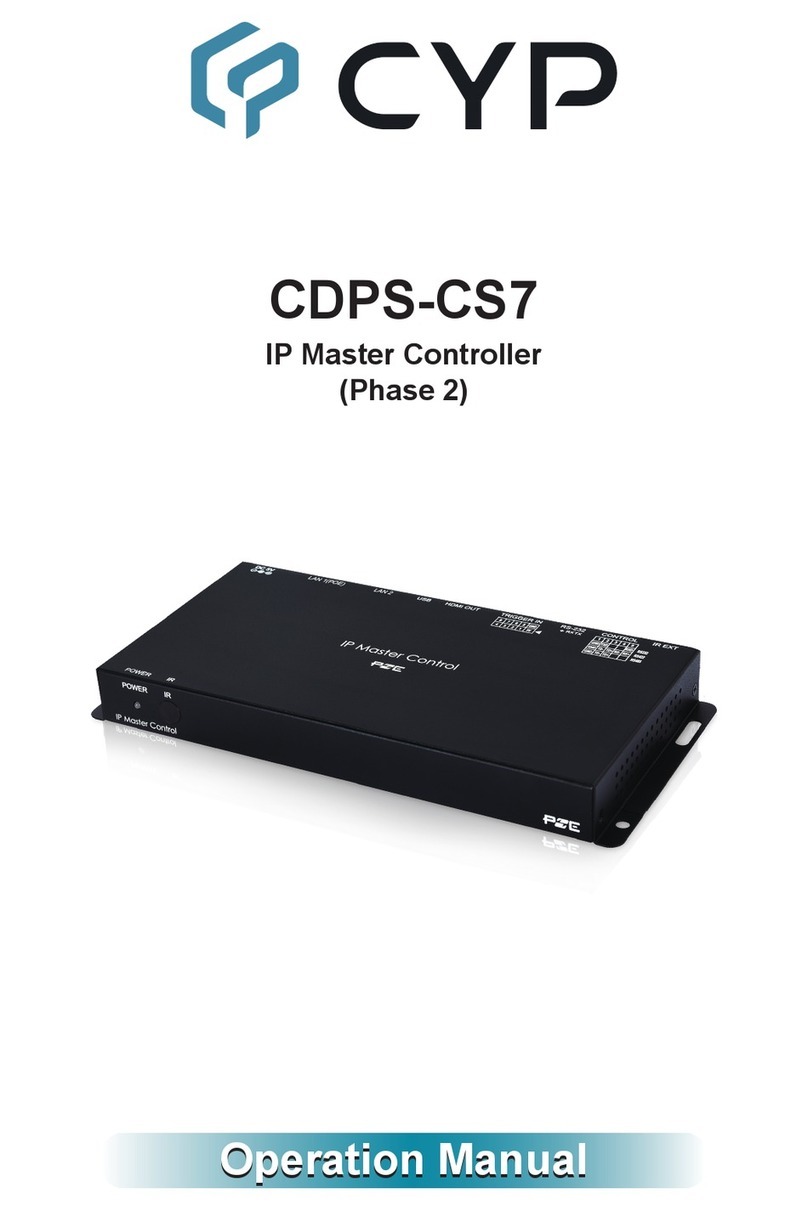 CYP CDPS-CS7 User manual