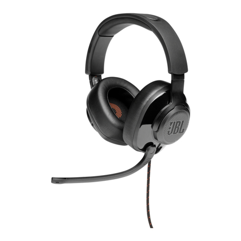 Harman JBL Quantum 300 User manual