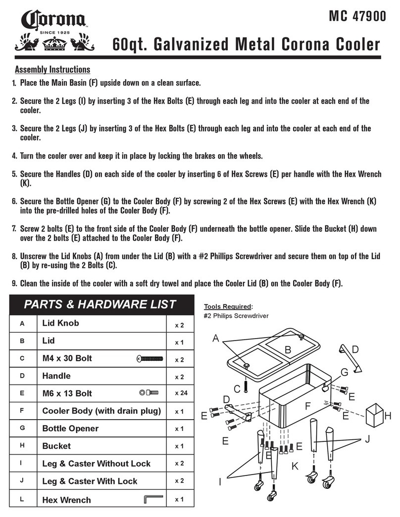 CORONA MC 47900 Assembly instructions
