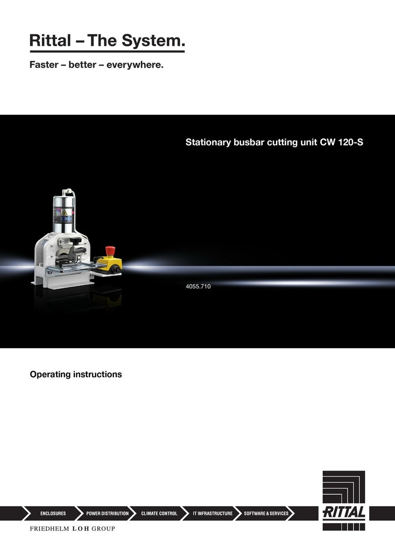 Rittal CW 120-S User manual