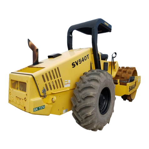 Sakai SV540 Series Operating & maintenance instructions