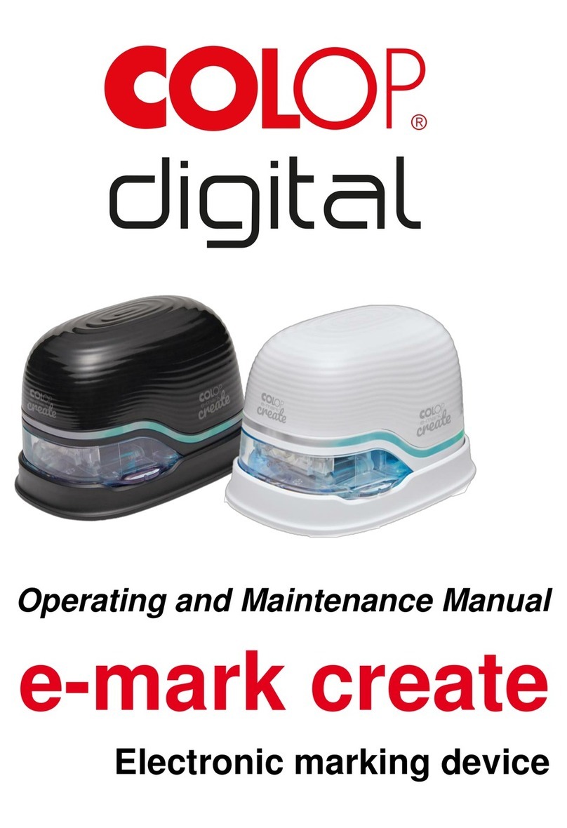 Colop digital e-mark create Operating instructions