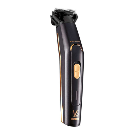 VS Sassoon Xpert Groom User manual VS Sassoon Xpert Groom User manual