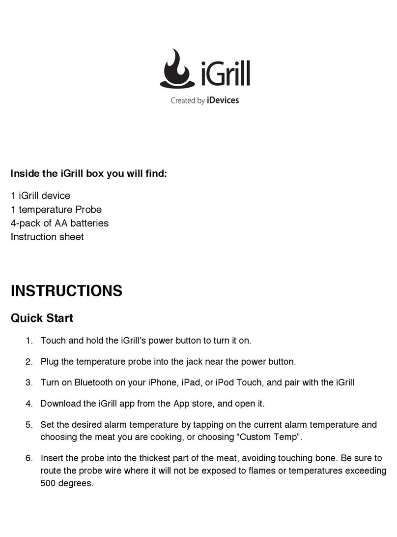iDevices iGrill User manual