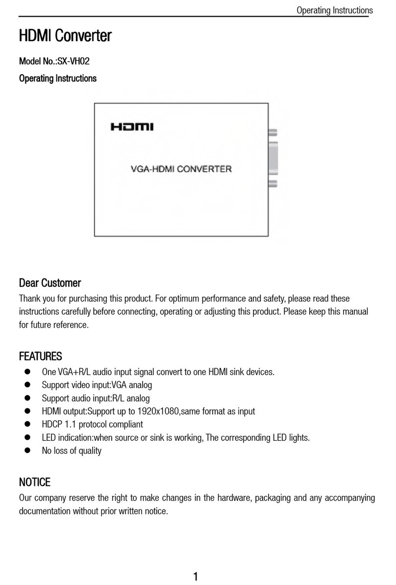 Foxun SX-VH02 User manual