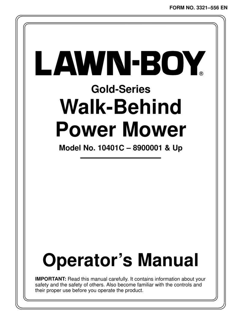 Lawn-Boy Gold Series Operator's manual