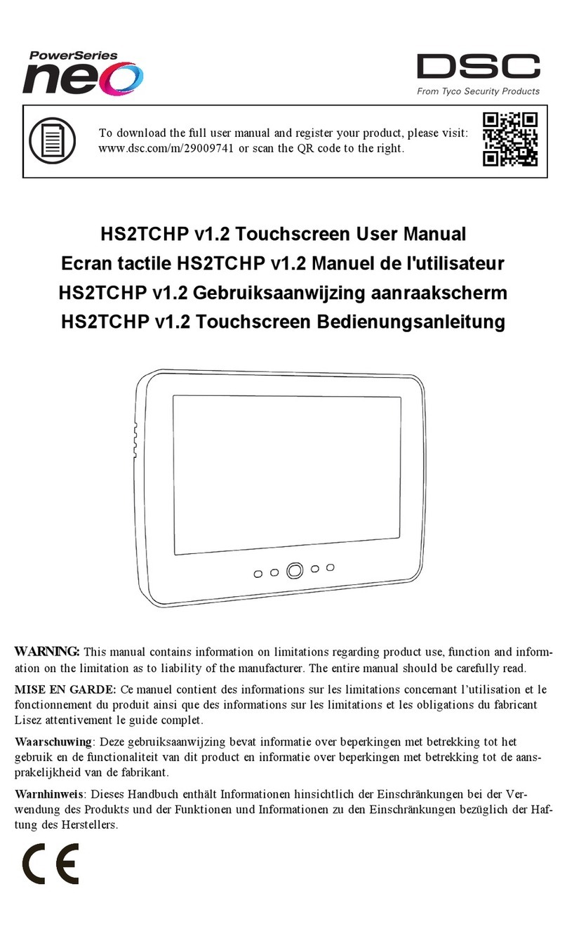 DSC Neo Power Series User manual DSC Neo Power Series User manual