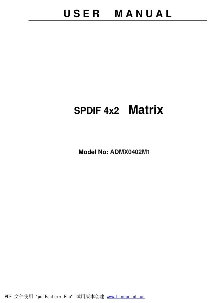 Ask Technology ADMX0402M1 user manual
