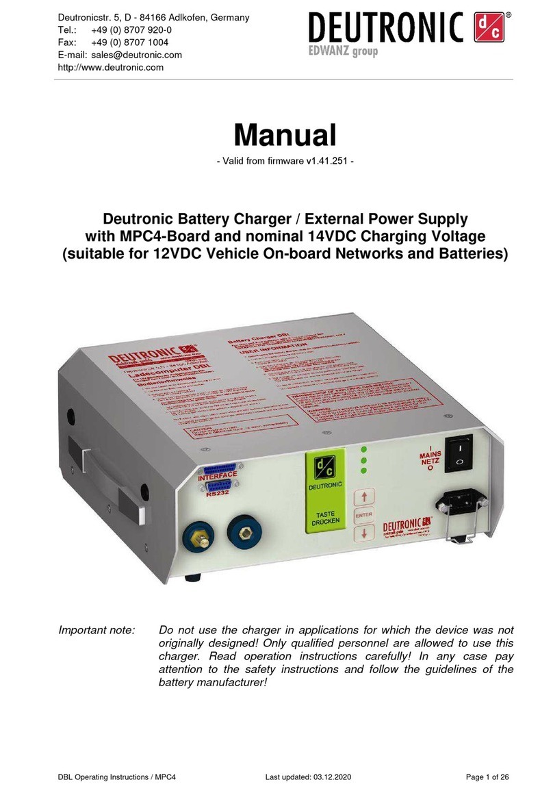 EDWANZ group Deutronic DBL-MPC4 Series manual
