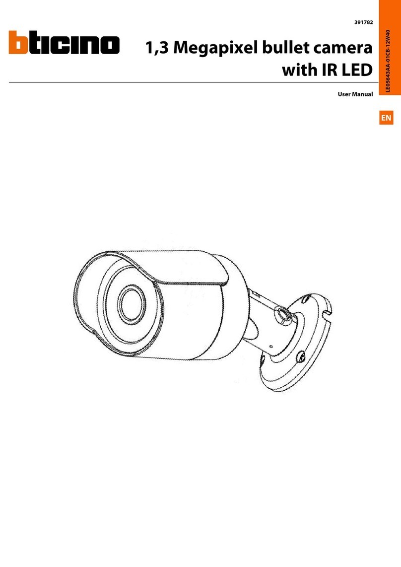 Bticino 391782 user manual