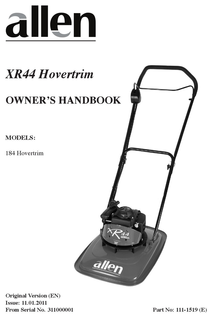 allen xr44 hovertrim User guide