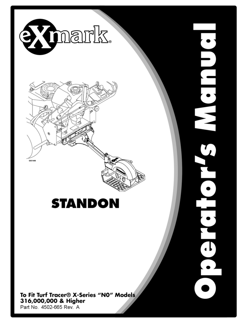 Exmark STANDON Operator's manual