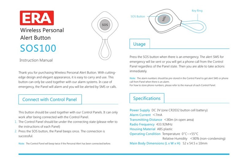 ERA SOS100 instruction manual