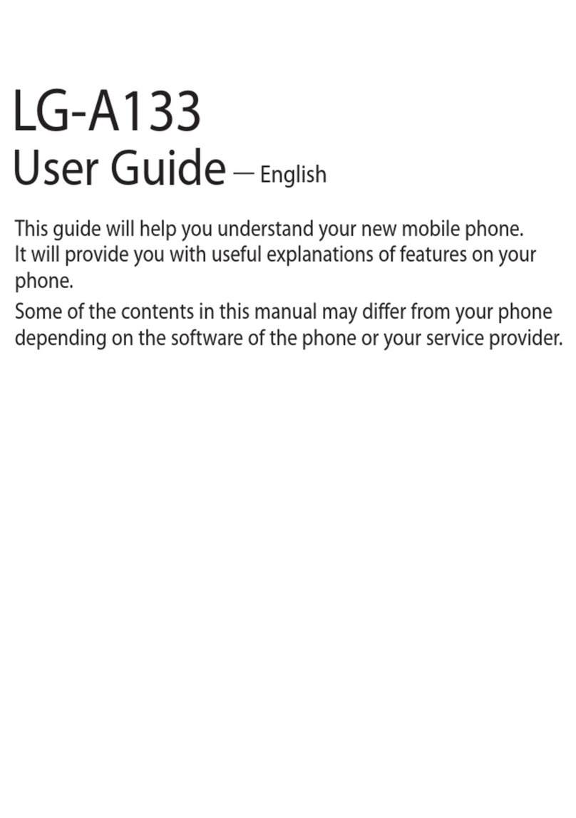 LG A133 User manual
