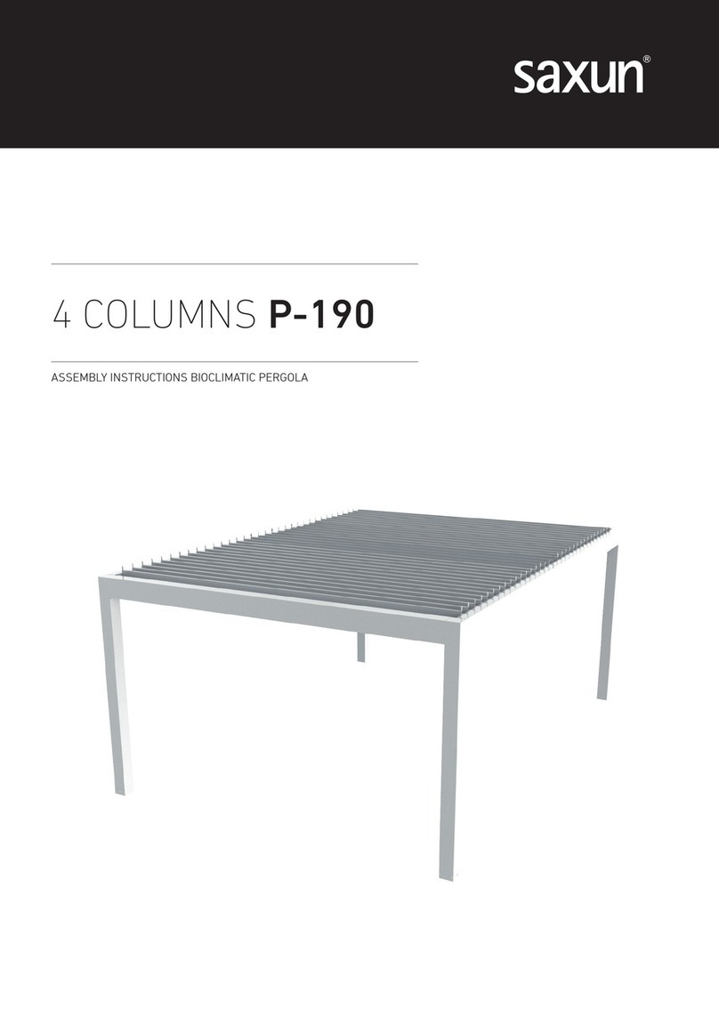 Saxun 4 COLUMNS P-190 Assembly instructions