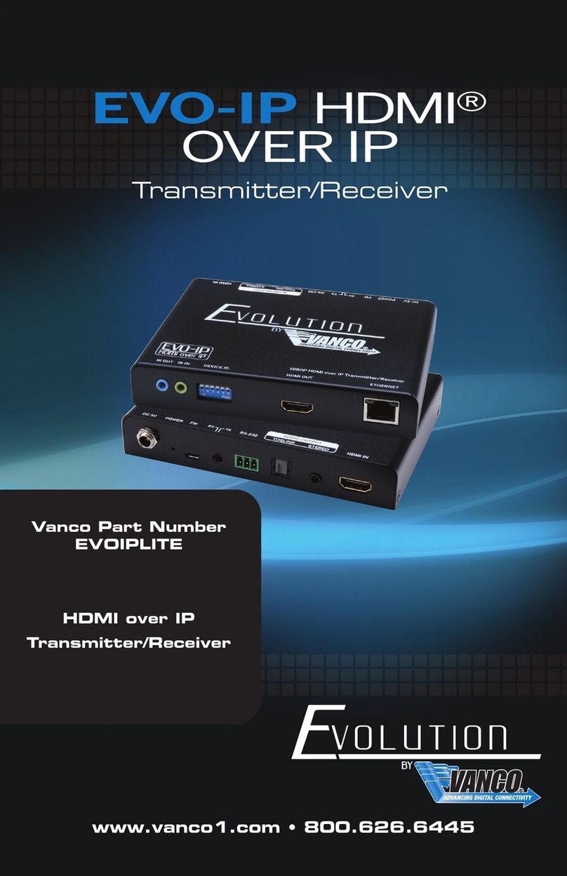 Vanco Evolution EVOIPLITE instructions