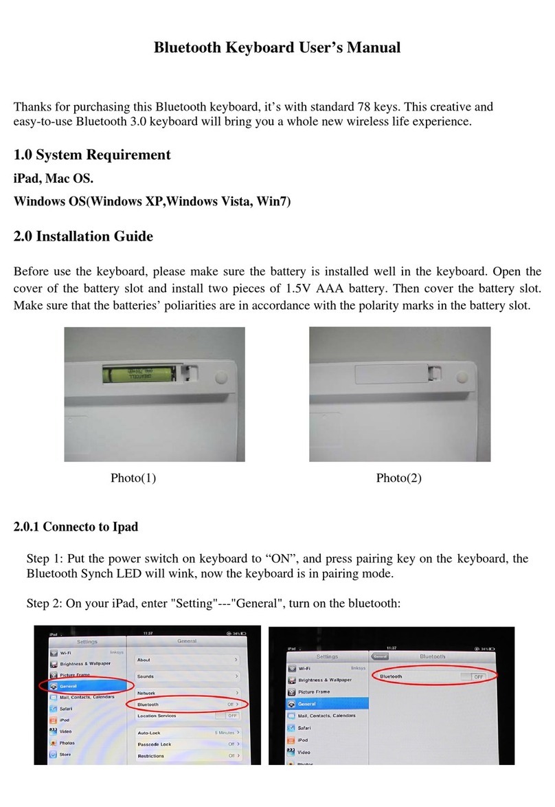 CenDyne KB450USW user manual