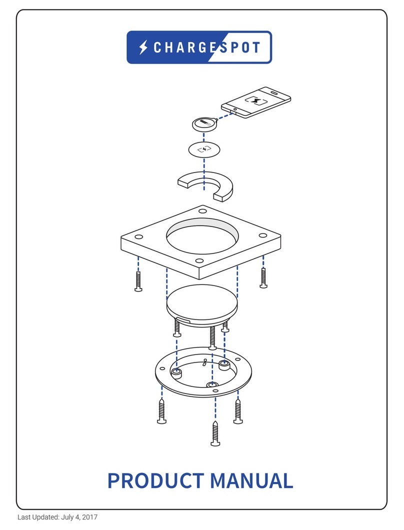 CHARGESPOT E15 product manual