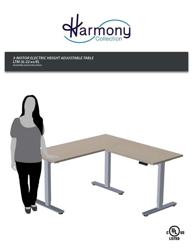 Harmony Collection LTM-3L-22 Series Assembly And Instructions Harmony Collection LTM-3L-22 Series Assembly And Instructions