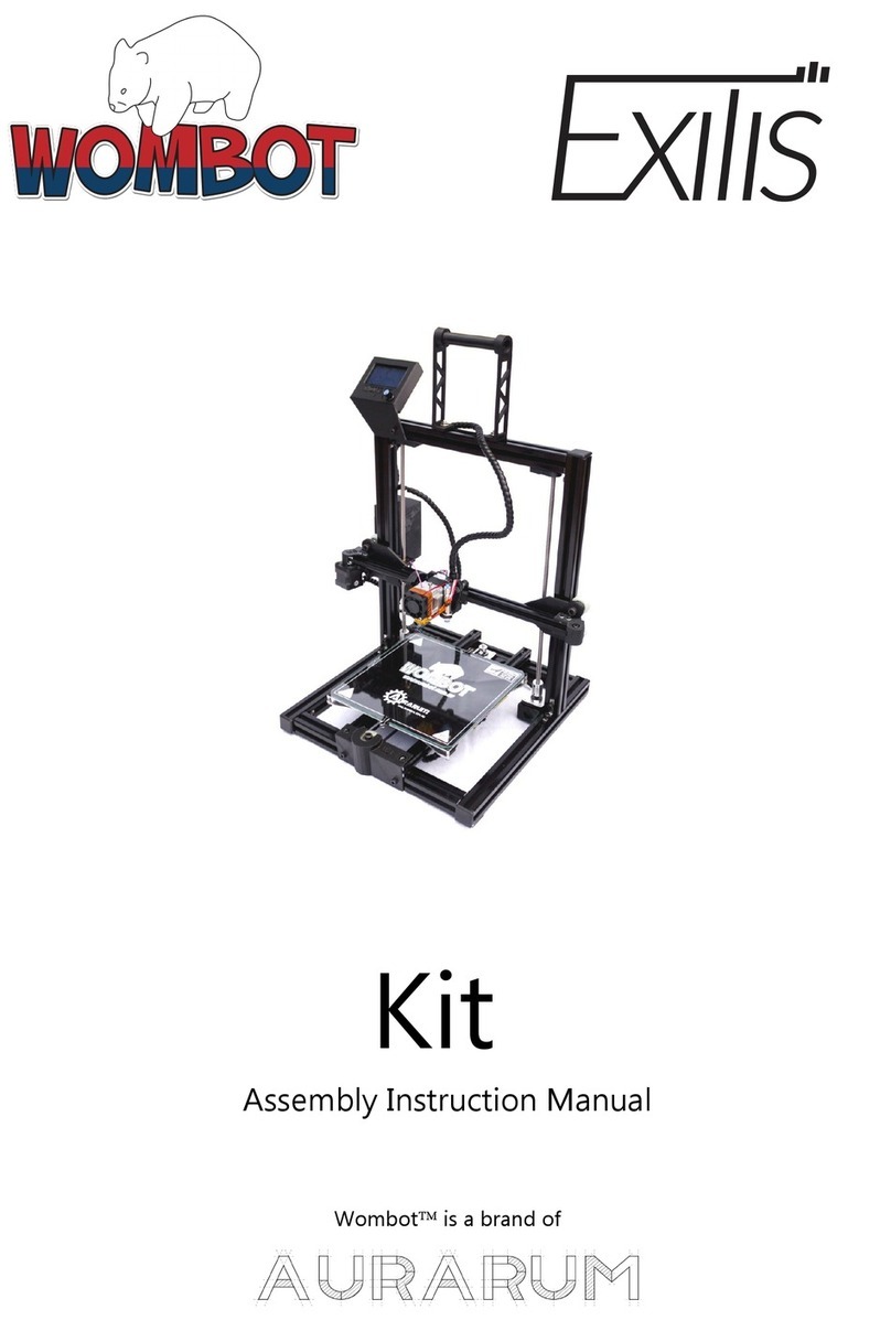 Aurarum Wombot Exilis Assembly & instruction manual