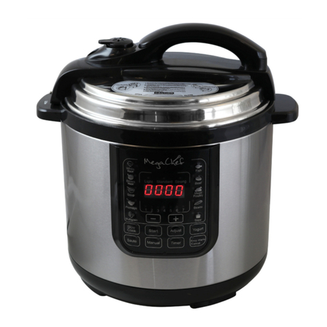 MegaChef MCPR120A owner's manual