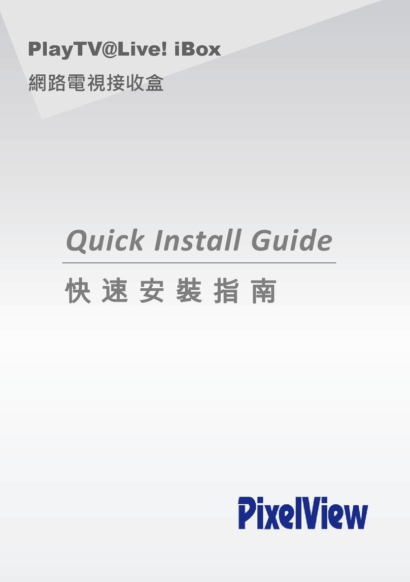 PixelView PlayTV Live! iBox Quick install guide