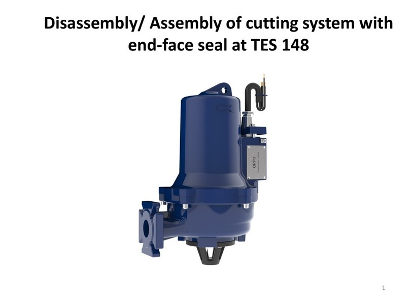 ORPU Orcut TES 148 Disassembly/Assembly