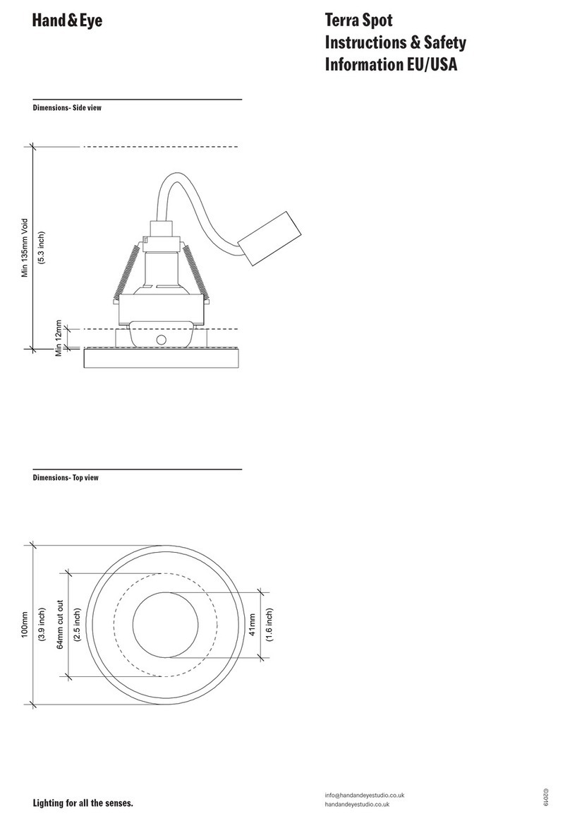 Hand&Eye Terra Spot Instructions & Safety Information